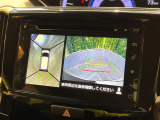 【全方位モニター用カメラ】専用のカメラにより、上から見下ろしたような視点で360度クルマの周囲を確認することができます☆死角部分も確認しやすく、狭い場所での切り返しや駐車もスムーズに行えます。