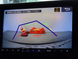 バックガイドモニターを装備しています、車庫入れもラクラクです。
