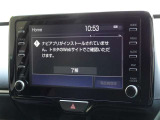 ディスプレイオーディオを装備しています。スマホと連動させると音楽やアプリを楽しむことができます。
