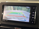 バックカメラ】駐車時に後方がリアルタイム映像で確認できます。大型商業施設や立体駐車場での駐車時や、夜間のバック時に大活躍!運転スキルに関わらず、今や必須となった装備のひとつです!