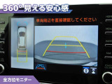 フロントモニター・サイドモニター・バックモニターを使用し、車を上から見たような映像で駐車が出来ます!