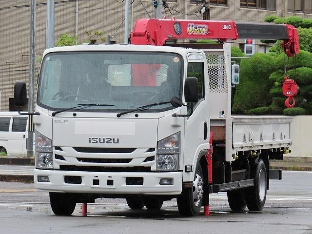 エルフ  3.25t 超ロング 4段ラジコンフックイン
