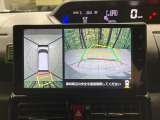 【パノラマモニター】専用のカメラにより、上から見下ろしたような視点で360度クルマの周囲を確認することができます☆死角部分も確認しやすく、狭い場所での切り返しや駐車もスムーズに行えます。