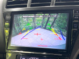 【バックカメラ】駐車時に後方がリアルタイム映像で確認できます。大型商業施設や立体駐車場での駐車時や、夜間のバック時に大活躍!運転スキルに関わらず、今や必須となった装備のひとつです!