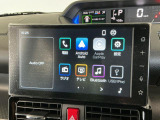 【スマホ連携ディスプレイオーディオ】「Car Play」に対応したアプリを操作可能。電話・地図アプリ・音楽・メッセージ、快適なカーライフを提供します♪