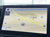 【ナビ画面】主に地図を表示し、目的地へのルート案内や渋滞情報などを表示するために使われます。