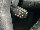 クルーズコントロール機能が付いています。 速度を設定するとアクセルを踏まなくても一定の速度で走ることができます。  高速道路ではとても便利な装置なんです。