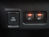 運転席・助手席シートヒーター付です。寒い日のお出かけも楽しくなります。