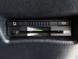 ETC車載器付きです。高速道路の料金所もスムーズに通過できます。