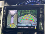 【パノラマモニター】専用のカメラにより、上から見下ろしたような視点で360度クルマの周囲を確認することができます☆死角部分も確認しやすく、狭い場所での切り返しや駐車もスムーズに行えます。