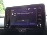 ディスプレイオーディオを装備しています。スマホと連動させると音楽やアプリを楽しむことができます。