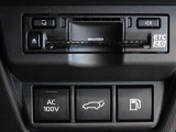 非常時やキャンプなどに役立つAC100Vコンセント付きです。ETCも装備してます。