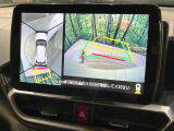 【パノラミックビューモニター】専用のカメラにより、上から見下ろしたような視点で360度クルマの周囲を確認することができます☆死角部分も確認しやすく、狭い場所での切り返しや駐車もスムーズに行えます。