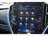 ナビを始め、車両やエアコンの設定、SUBARU STARLINK、ラジオやテレビなどさまざまな機能を内蔵している11.6インチセンターインフォメーションディスプレイ&インフォテインメントシステム