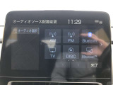Bluetooth(ブルートゥース)接続機能付き。スマートフォンなどからお気に入りの音楽をワイヤレス再生できます。ドライブがさらに楽しくなりますね。