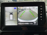 360℃真上から見下ろした映像が映し出されるアラウンドビューモニター搭載☆安全安心ですね♪