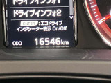 走行距離の表示になります。