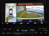 パノラミックビューモニター付きです。全方向の確認ができて安心です。