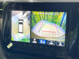 【全方位モニター用カメラ】専用のカメラにより、上から見下ろしたような視点で360度クルマの周囲を確認することができます☆死角部分も確認しやすく、狭い場所での切り返しや駐車もスムーズに行えます。