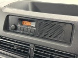 AM・FMラジオ付き
