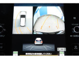 バックギアに入れるとバックカメラの映像がナビに映ります。障害物までの距離もわかりやすいです。