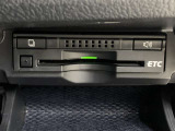 ETC車載器付きです。高速道路の料金所もスムーズに通過できます。