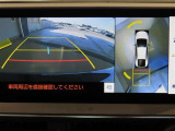 車両を上から見たような映像を映し出すパノラミックビューモニター付きです。
