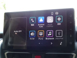 ディスプレイオーディオを装備しています。スマホと連動させると音楽やアプリを楽しむことができます。