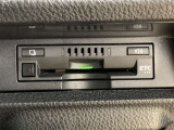 ETC車載器付きです。高速道路の料金所もスムーズに通過できます。