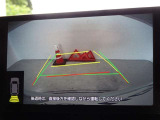 バックガイドモニターを装備しています、車庫入れもラクラクです。