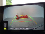 バックガイドモニターを装備しています、車庫入れもラクラクです。
