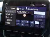 地デジ対応、フルセグデジタルTV放送が視聴できます。