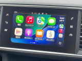 ●Apple Car Play:スマホとの有線接続で、ナビ・オーディオ再生などスマホのアプリ機能が画面でも使える便利機能です!