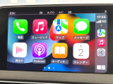 ●Apple Car Play:スマホとの有線接続で、ナビ・オーディオ再生などスマホのアプリ機能が画面でも使える便利機能です!