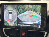 【パノラマモニター】専用のカメラにより、上から見下ろしたような視点で360度クルマの周囲を確認することができます☆死角部分も確認しやすく、狭い場所での切り返しや駐車もスムーズに行えます。