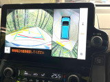 【パノラミックビューモニター】専用のカメラにより、上から見下ろしたような視点で360度クルマの周囲を確認することができます☆死角部分も確認しやすく、狭い場所での切り返しや駐車もスムーズに行えます。