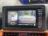 【パノラマモニター】専用のカメラにより、上から見下ろしたような視点で360度クルマの周囲を確認することができます☆死角部分も確認しやすく、狭い場所での切り返しや駐車もスムーズに行えます。