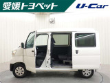 広い開口部で荷物の積み下ろしもラクラク♪