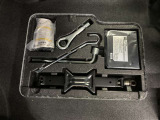 もしもの時に安心な工具やジャッキ、パンク修理キットがあります。