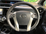 【ステアリングスイッチ】運転中、前方から目線をそらすことなく、オーディオ等の操作が可能な便利機能!安心&快適なドライブを演出してくれます♪