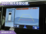 フロントモニター・サイドモニター・バックモニターを使用し、車を上から見たような映像で駐車が出来ます!