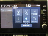D/A AM/FMラジオ Bluetoothオーディオ フルセグTV