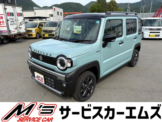 ハスラー タフワイルド 4WD 届出済未使用車 USB充電 レーンアシスト
