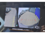 Rレンジ切り替え時バックカメラやサイドカメラ、ボタン操作によりフロントカメラ映像に切り替えることも可能です