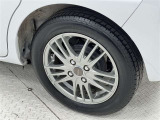 タイヤサイズは155/65R14!社外アルミホイール!納車前の点検時にタイヤ交換させていただきます!