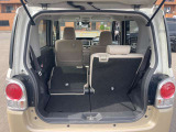 後ろも広々としていますよ!色々な用途でアレンジ出来ちゃいます!! お車によってはフラットになります!