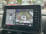見下ろしているかのような映像で、駐車もスムーズに行ける!インテリジェントアラウンドビューモニターです。