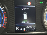障害物を感知し知らせてくれるので安心です♪