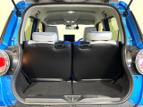 普段のお買い物や通勤、送迎等に十分な荷室スペースを確保しております。セカンドシートを倒すと、大きな荷物の積載も可能です♪