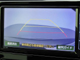 バックガイドモニターが装備されていますので、後方視界もしっかり確保出来ます!車庫入れが苦手な方も安心のアイテム!!